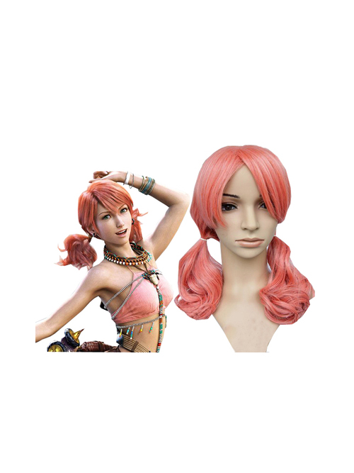 Final Fantasy Oerba Dia Vanille Cosplay Costume Wig